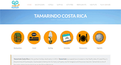 Desktop Screenshot of go-tamarindo.com